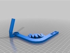 filament guide base length-Leistungsindikator 3d Drucker Zubehör 3d print model - Mito3D