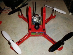 micro cl-x 120mm quadcopter frame classic-x passe-temps drone mini quad quadricoptère rotorriot 3d print model - Mito3D