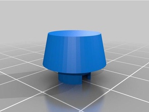 knob peças de substituição personalizado 3d print model - Mito3D