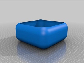 minkowski tigela esfera openscad recipientes 3d print model - Mito3D
