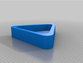 minkowski Üçgen kase kaplar 3d print model - Mito3D
