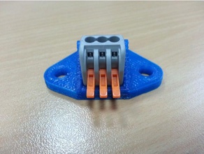regletero para cables 3 electronics 3d print model - Mito3D