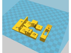 extrudermount - v03 3d printer extruders 3d print model - Mito3D