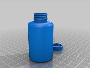 storage bottle lid diy 3d print model - Mito3D