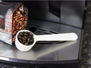 café cuchara de medición 7g cocina y comedor el cucharada scoop 3d print model - Mito3D