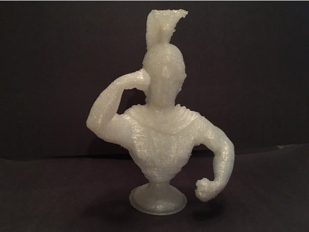 musculoso armada de alexandre, o grande esculturas braços beefyarms 3D print model - Mito3D