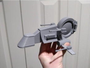 rhineland valkyrie freelancer araç oyun alanı uzay gemisi video oyunları 3d print model - Mito3D
