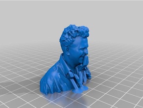 ale 3d scan printing bust human 3d print model - Mito3D