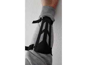 arm protector protection recurve bow - armschutz sport & outdoors de brazo arco 3d print model - Mito3D