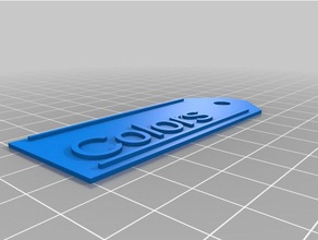 tag lights signs & logos customized 3d print model - Mito3D