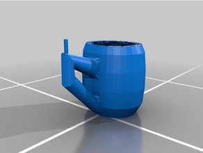 mug straw 3d printing 3d print model - Mito3D