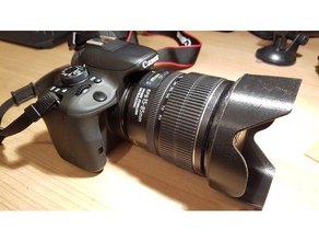 canon 15-85mm lens hood ew-78e camera dslr 3d print model - Mito3D