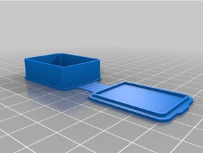 personnalisé cas de forme rectangulaire les conteneurs 3d print model - Mito3D