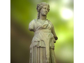 bacante scans e réplicas A impressão 3d Digitalização em dionísio deusa grego musa mitologia romano escultura a mulher 3d print model - Mito3D