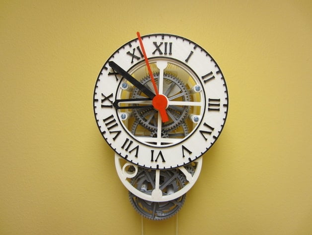 romano quadrante dell'orologio La stampa 3d orologio di 3D print model - Mito3D