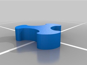 trispoke Tesselation tessellation tiling 3d print model - Mito3D