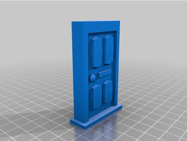 fairy door 3D print model - Mito3D