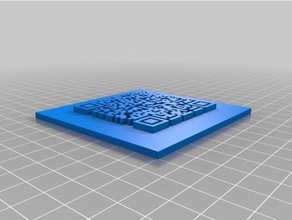 meine individuelle qr-code-generator-customizer - Organisation kundengebundene 3d print model - Mito3D