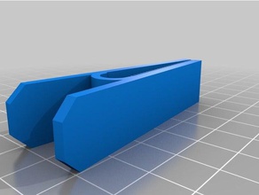 meine angepasste einfache federnde clip große Dinge 3d Drucker Zubehör kundengebundene 3d print model - Mito3D