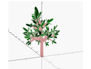 komplexe Struktur openscad 3d-drucken Baum 3d print model - Mito3D
