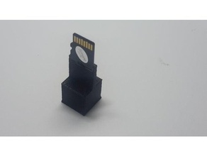 micro-sd-card-Halter 3d Drucker Zubehör 3d print model - Mito3D