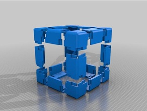 cube bracket 80x48x48 mm thick 8mm v2 3d printing 3d print model - Mito3D