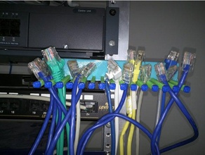 montado en la pared de alambre organizador almacenamiento organización soporte cable para cables del estante titular rack rejilla wirerack los alambres el cableado 3d print model - Mito3D
