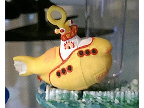 yellow eggmarine vehicles beatles easter edelmann egg submarine 3d print model - Mito3D