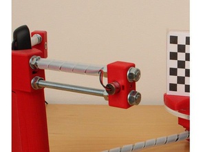 Escáner 3d ciclop 12 mm soporte para láser, de 13 agujero partes el láser 3d print model - Mito3D