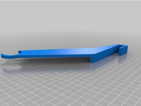 support de bobine gauche replicator 5ème 3d print model - Mito3D