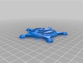 happy tails piedi tag oggetti di scena su misura 3d print model - Mito3D