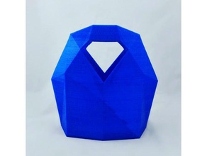 futuriste filaflex sac de la mode 3dprintedbag 3d l'accessoire hangbag 3d print model - Mito3D