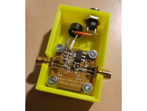 lna4all Gehäuse Raum, power plug - Elektronik sdr 3d print model - Mito3D