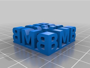 bmb2 sculture su misura 3d print model - Mito3D