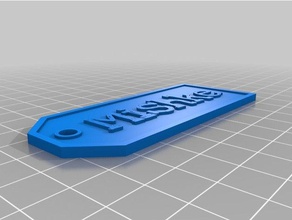 mishke les signes et logos personnalisé 3d print model - Mito3D