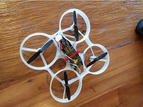 dude whoop r c vehicles quadcopter frame 3d print model - Mito3D