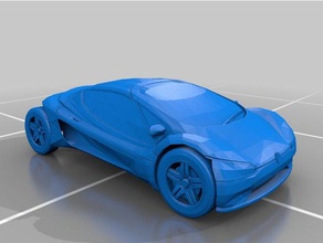 volkswagen ego concept des véhicules voiture 2028 l'allemand 3d print model - Mito3D