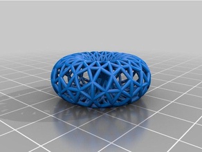 stumpf quadratischen torus 3d-drucken 3d print model - Mito3D