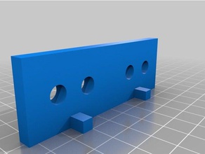 konfigurierbare Banane post-terminal-block - Elektronik 3d print model - Mito3D