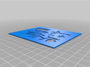 my customized stencil-o-matic art tools 3d print model - Mito3D