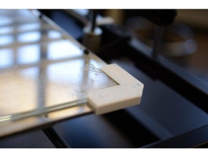 rigidbot de vidro canto Impressora 3d acessórios atualização 3d print model - Mito3D