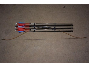 bow quiver sport & outdoors archery arrow arrows sinus 3d print model - Mito3D