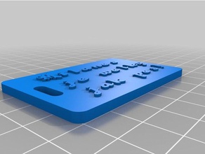 ddd organización personalizado 3d print model - Mito3D