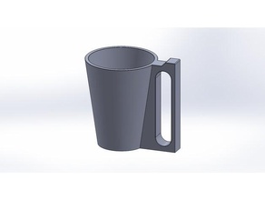 cup kitchen & dining 3d print model - Mito3D