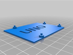arduino uno modelos Impressora 3d acessórios guia de perfuração modelo 3d print model - Mito3D