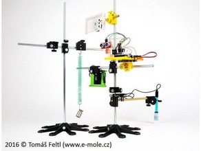 la ciencia de diversión laboratorio universal pie aprendizaje educación titular herramientas ciencias vida madre stem enseñanza 3d print model - Mito3D
