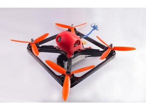 viper x210 fpv quadcopter Rahmen r c Fahrzeuge diydrones Drohne Drohnen-racing fpv-racer frame mini-quadcopter Einsatz von multikopter multirotor 3d print model - Mito3D