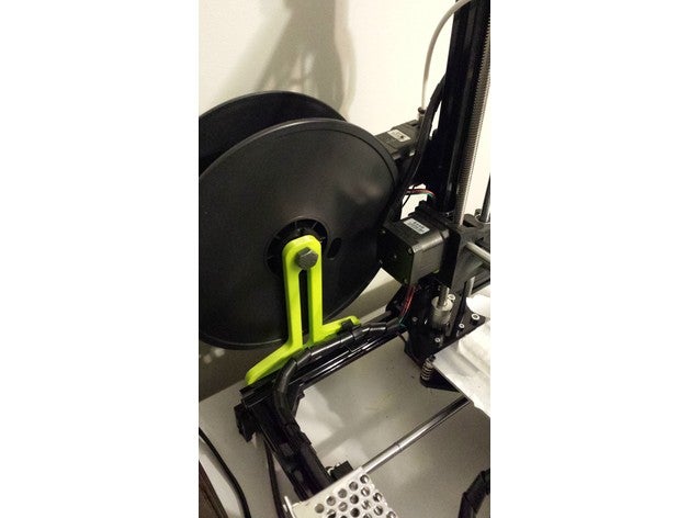 spool de suporte Impressora 3d acessórios titular mono braço único pce supt 3D print model - Mito3D