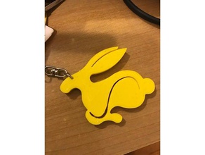 vw rabbit-Schlüsselanhänger Schlüsselanhänger dub keychain mk5 Kaninchen vdub golf 3d print model - Mito3D
