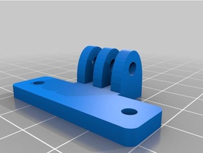 d-bot modified fan mount e3d cyclops chimera 3d printer parts 3d print model - Mito3D